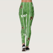 Ligne De Jardin De Football Et Leggings D'Impressi (Dos)
