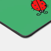 Ligne de Lady Bugs Design Desk Mat (Coin)