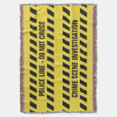 Ligne de police Faux Jetez une couverture (devant Vertical)