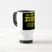 Ligne de police tasse - choisissez le style et la (Devant gauche)