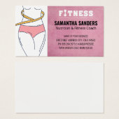 Ligne de repère de mesure | Logo Fitness (Devant & derrière)