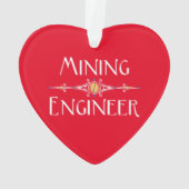 Ligne décorative de l'ingénieur minier (dos)