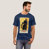 Ligne française T-shirt de marin (Devant entier)