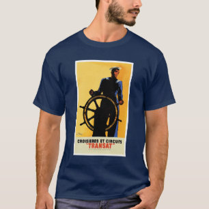 Ligne française T-shirt de marin