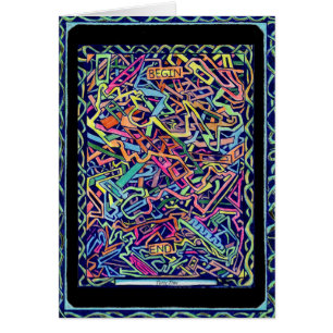 Ligne Maze temps de fête