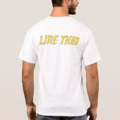 Ligne T-shirt blanc thaïlandais (Dos)