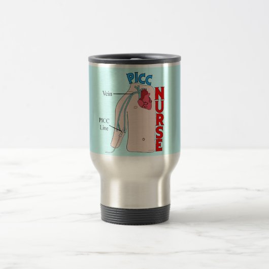 Ligne tasse de PICC de voyage d'infirmière (Centre)