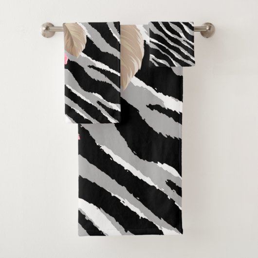 Ligne Tiger Rose de luxe tendance (En situation)