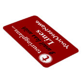 Ligne Voiture & Resort Porte Magnet (Rouge) (Côté Droit)