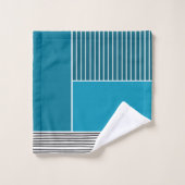 Lignes Abstraites (Gant de toilette)