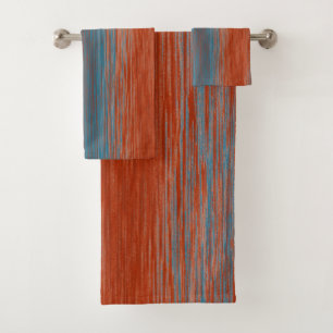 Lignes abstraites fusionnées rouge et bleu