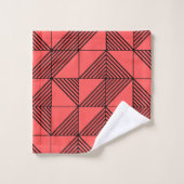 Lignes Art Déco (Gant de toilette)