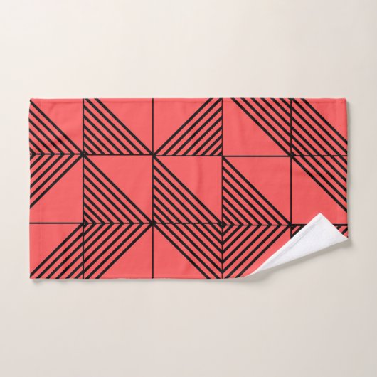 Lignes Art Déco (Serviette à main)