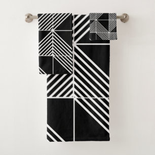 Lignes Art Déco Noir