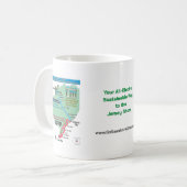 LIGNES ASR SEASHORE (ACIER ET CARTE) CAFÉ MUG (Devant gauche)