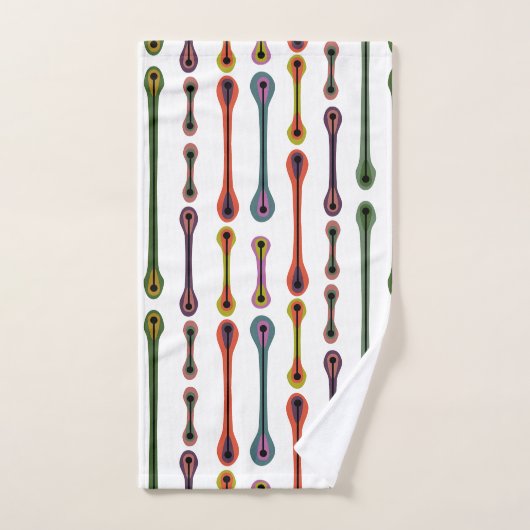 Lignes atomiques (Serviette à main)