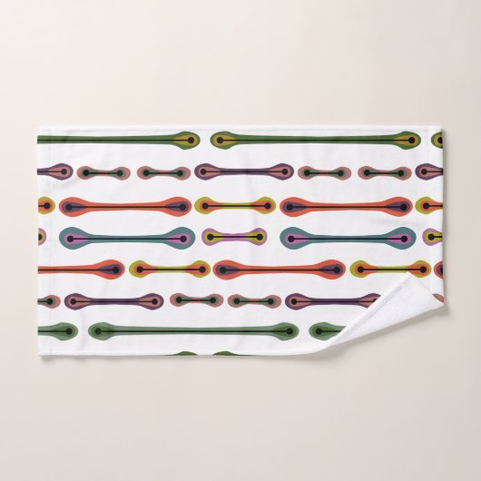 Lignes atomiques (Serviette à main)