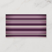 Lignes Cartes de visite élégants (Dos)