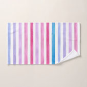 Lignes colorées (Serviette à main)