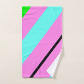 Lignes colorées (Serviette à main)