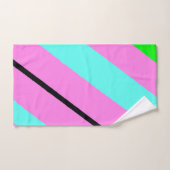 Lignes colorées (Serviette à main)