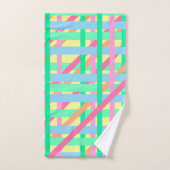 Lignes croisées de Pâques (Serviette à main)