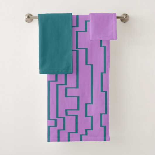Lignes de circuits turquoises (En situation)