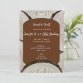 Lignes de colonne d'arbre Faire-part de mariage Bl (Debout devant)