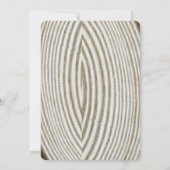 Lignes de colonne d'arbre Faire-part de mariage Bl (Dos)