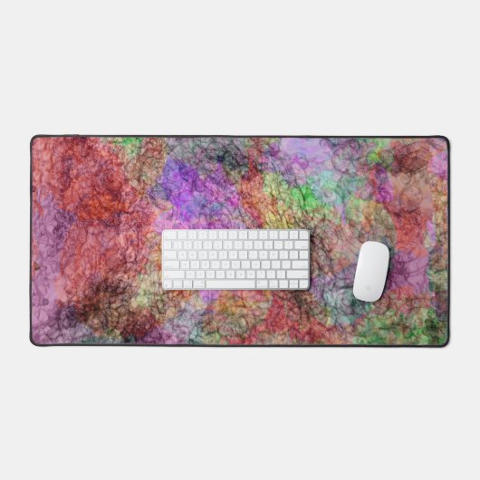 Lignes de couleurs torsadées de conception d'aquar (Clavier et souris)