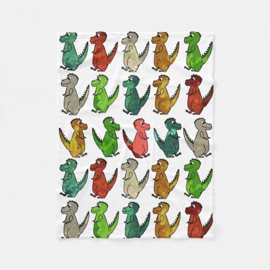 Lignes de couverture en T-Rex Fleece (Devant)