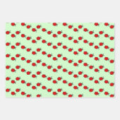 Lignes de feuilles de papier d'enrobage de concept (Devant 3)