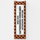 Lignes de la bannière 3 d'équipe de basket de (Vertical)