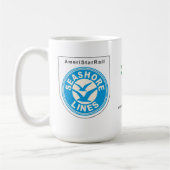 LIGNES DE MER (COFFRE BLANC) MUG (Gauche)