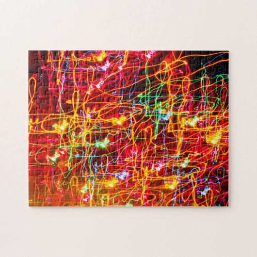 Lignes d'éclairage jigsaw Puzzle (Horizontal)