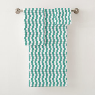 Lignes déroutantes turquoise