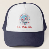 Lignes des Etats-Unis - casquette de S.S. (Devant)