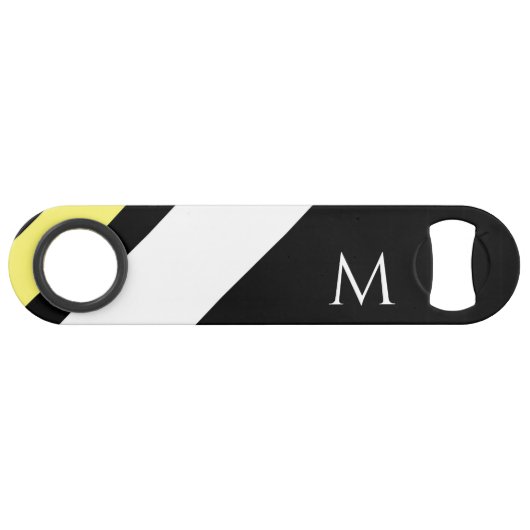 Lignes diagonales initiales personnalisées en noir (Devant (Horizontal))