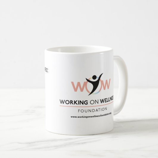 Lignes directrices pour l'exercice WOW - Mug de ca (Devant droit)