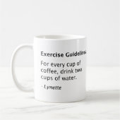 Lignes directrices pour l'exercice WOW - Mug de ca (Gauche)