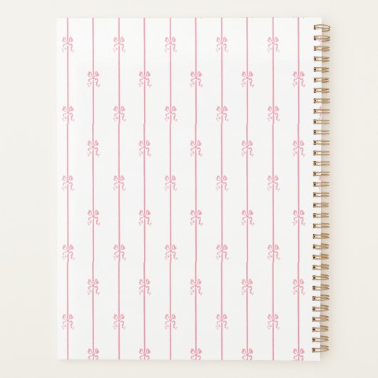 Lignes et bandes roses (Dos)