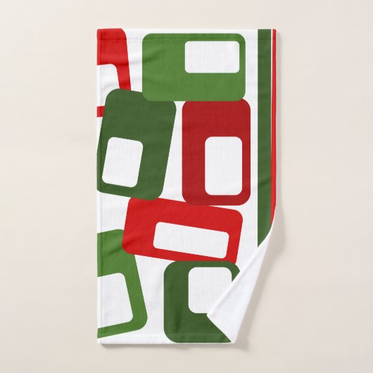 Lignes et rectangles (Serviette à main)