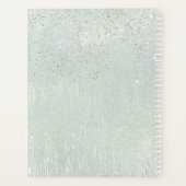 Lignes fines Gold Abstrait Mariage Sage ID867 (Dos)