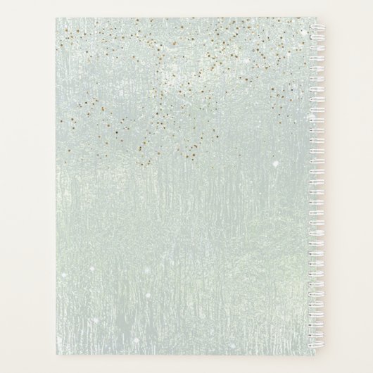 Lignes fines Gold Abstrait Mariage Sage ID867 (Dos)