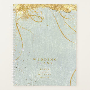 Lignes fines Gold Abstrait Mariage Sage ID867