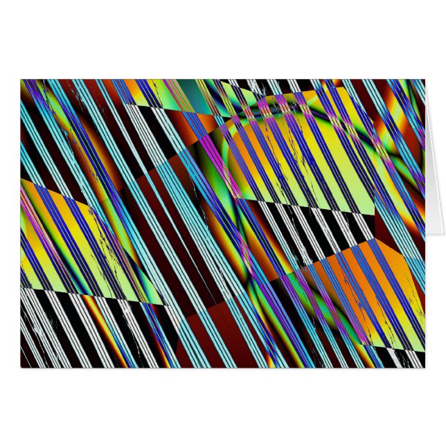 Lignes fragmentées (Devant horizontal)