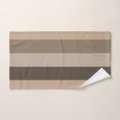 lignes horizontales motif à bande moderne (Serviette à main)