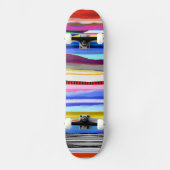 Lignes incroyables style skateboard surf vintage d (Recto)