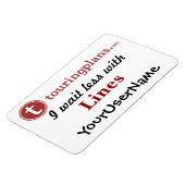 Lignes Magnet de porte de voiture et de station (b (Côté Gauche)