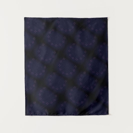 LIGNES Mandala MODERNES - Tapisserie ROSE PINK PLU (Devant)